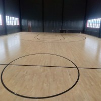 室內(nèi)籃球場(chǎng)運(yùn)動(dòng)木地板施工鋪裝前對(duì)地面的要求