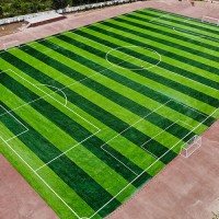 45mm足球場人造草坪生產(chǎn)施工價格多少