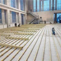 體育館運(yùn)動(dòng)木地板維修后防潮一定做好