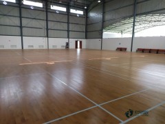 學(xué)?；@球館地板反彈力