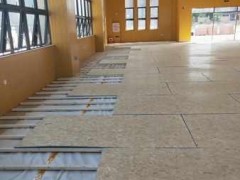 學(xué)?；@球館地板檢測