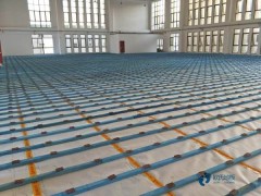 松木籃球館地板保養方法