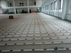 雙龍骨籃球館地板怎么保養