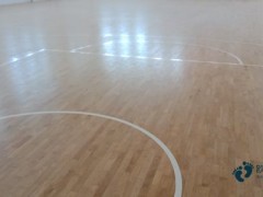 學(xué)校籃球館地板耐磨層