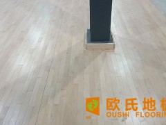 平涼籃球館楓木運動木地板