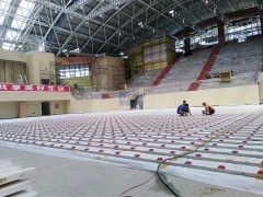 周口籃球木地板廠商 博納運動木地板