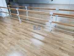 安陽籃球場館運動木地板 博納運動木地板