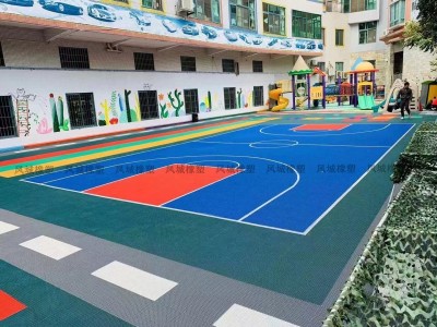 室外懸浮地板 幼兒園操場懸浮拼裝地板廠家-- 泰州市鳳城橡塑有限公司