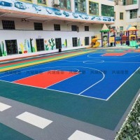 室外懸浮地板 幼兒園操場懸浮拼裝地板廠家
