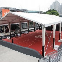 江蘇籃球館篷房廠家 定制羽毛球館篷