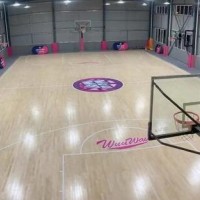 室內運動木地板籃球場館羽毛球館體育