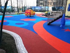 天津市東麗區(qū)東麗湖恒大翡翠名都epdm顆粒面層鋪