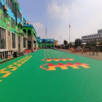 河南幼兒園操場懸浮地板地墊