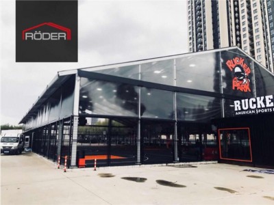 球館安檢棚廠家 定做檢查站大蓬 出售消毒帳篷-- 常州常瑞篷房有限公司