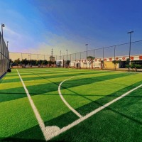 足球場建設，人造草坪鋪裝