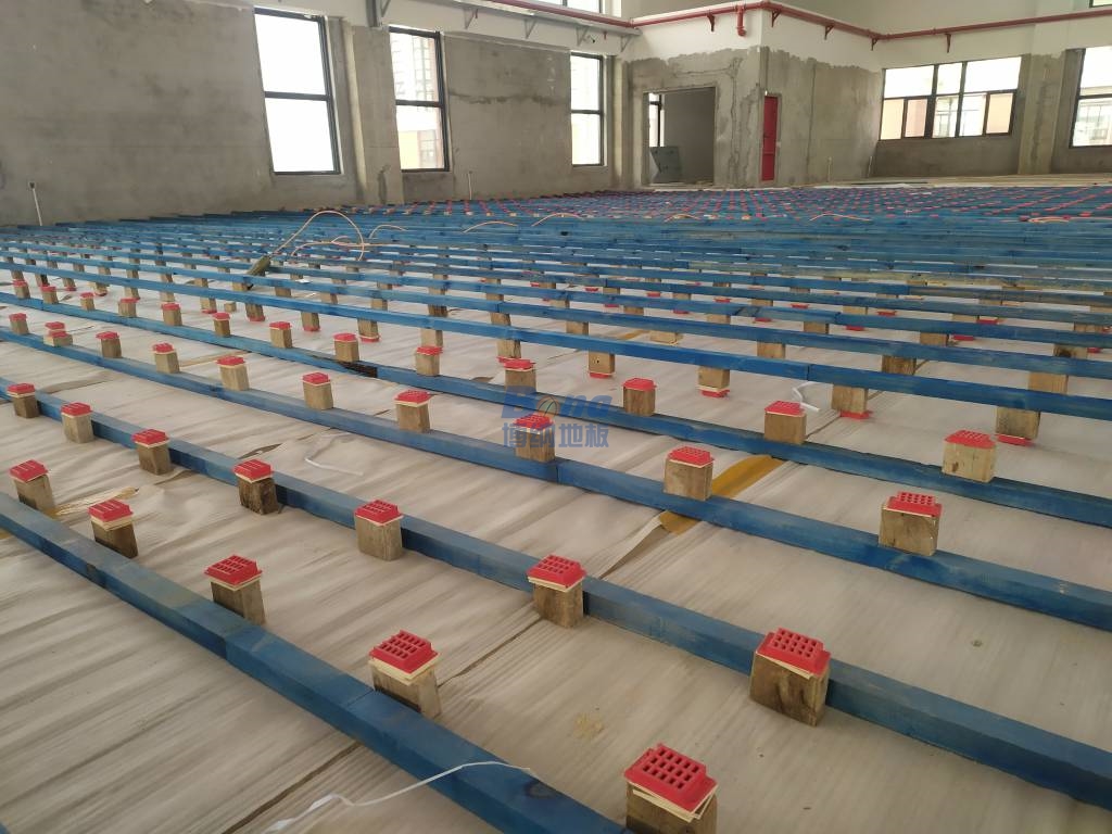 新鄉體育場館地板 博納運動木地板