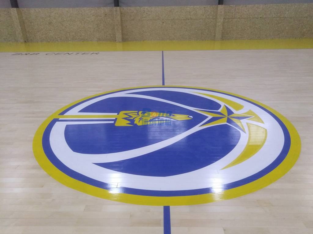 開封籃球場館運動木地板 博納運動木地板