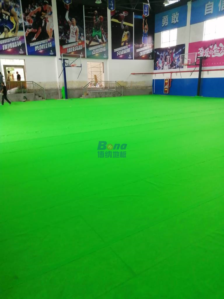 信陽實木運動地板廠家 博納運動木地板