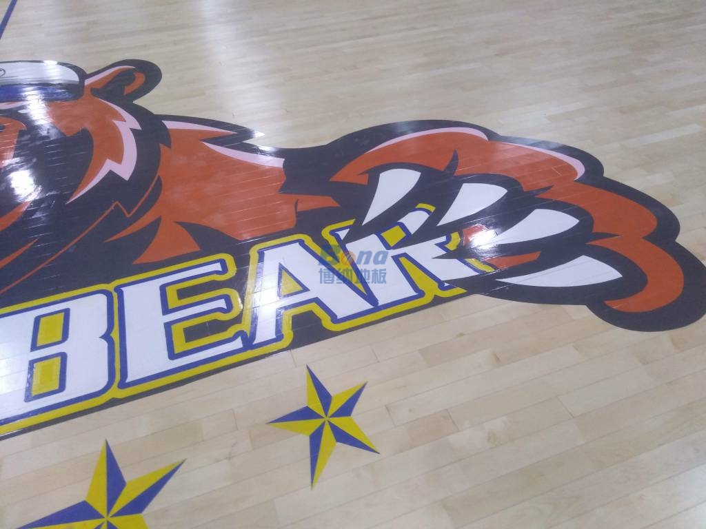 河南體育館木地板價(jià)格 博納運(yùn)動(dòng)木地板