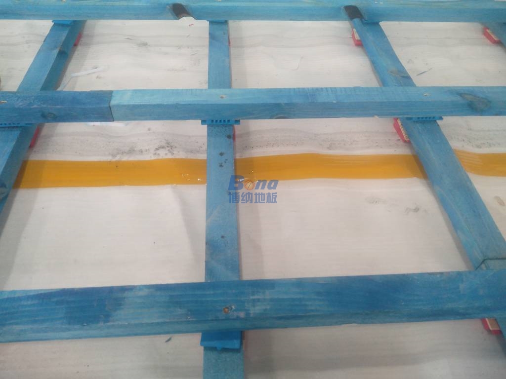 駐馬店實木運動木地板 博納運動木地板