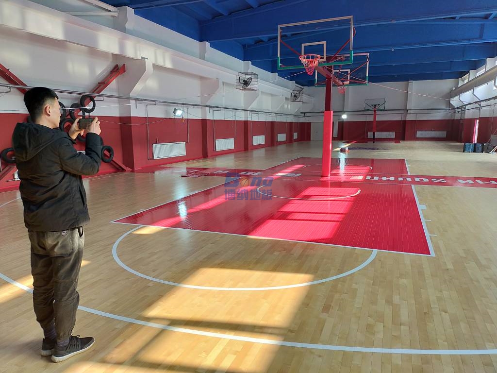 河南體育館木地板價(jià)格 博納運(yùn)動(dòng)木地板