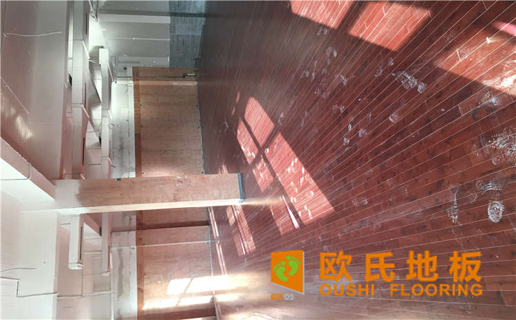 柳州楓木籃球館運動木地板