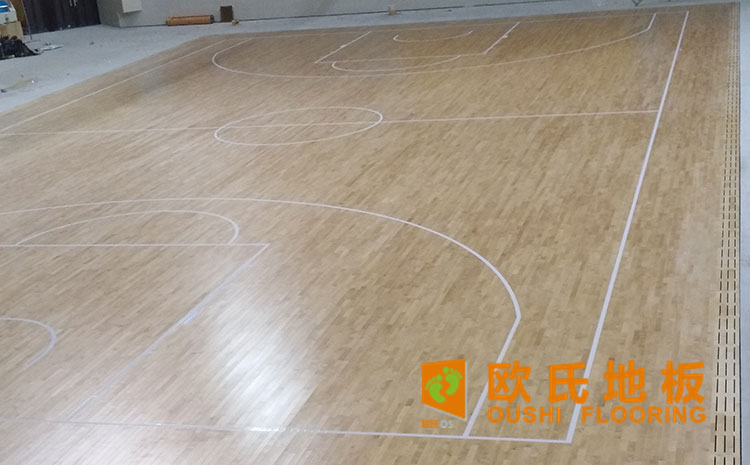 延安楓木籃球館運動木地板