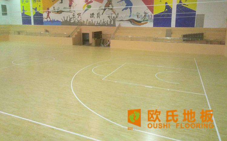 浙江楓木籃球館運動木地板