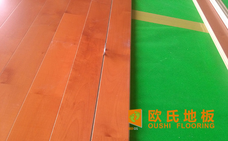 銀川楓木籃球館運動木地板