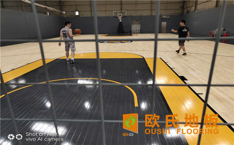 福州楓木籃球館運動木地板