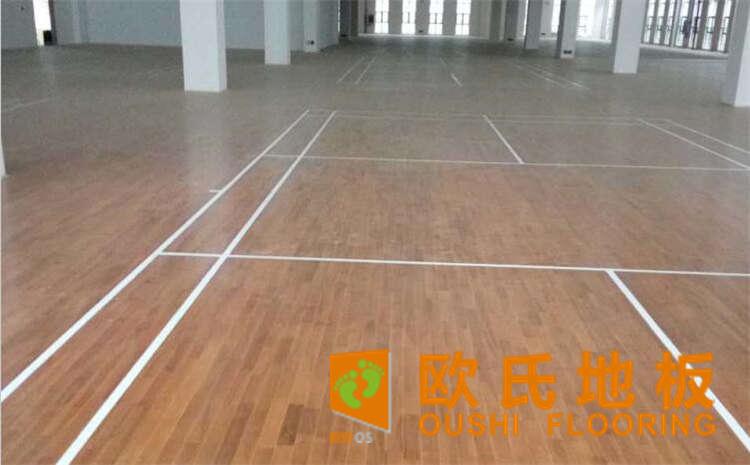 銀川楓木籃球館運動木地板