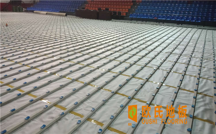 西昌楓木籃球館運動木地板