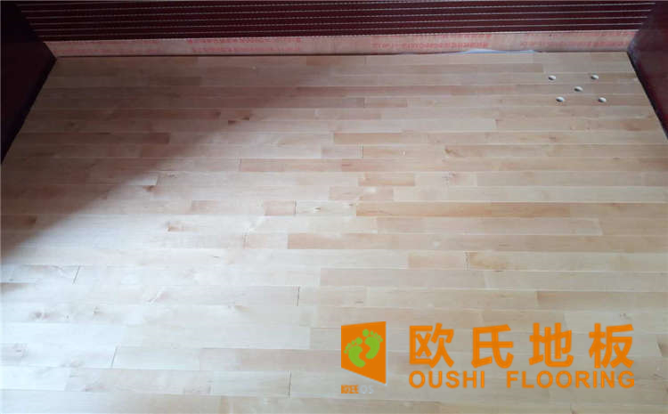 運動場楓木木地板