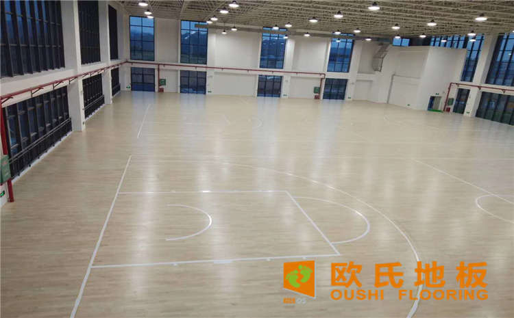 浙江楓木籃球館運動木地板