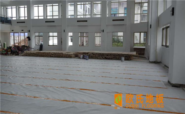 西寧舞臺運動木地板安裝