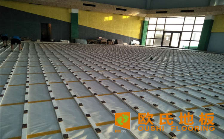 體育館木地板廠家吉林喬森運動木地板專注