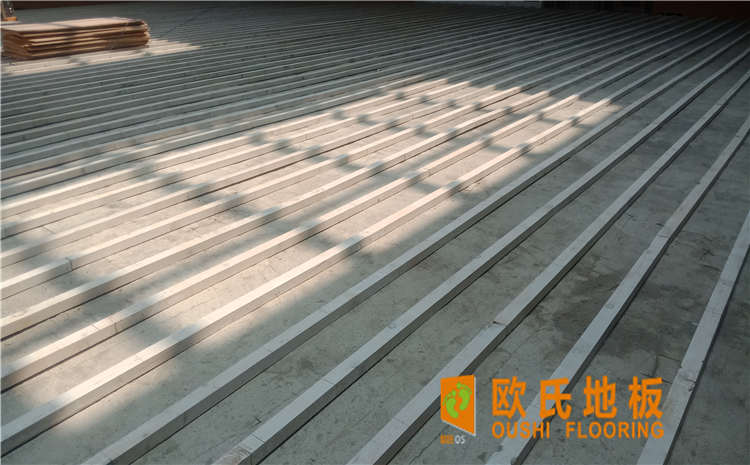 金華體育館運動木地板安裝