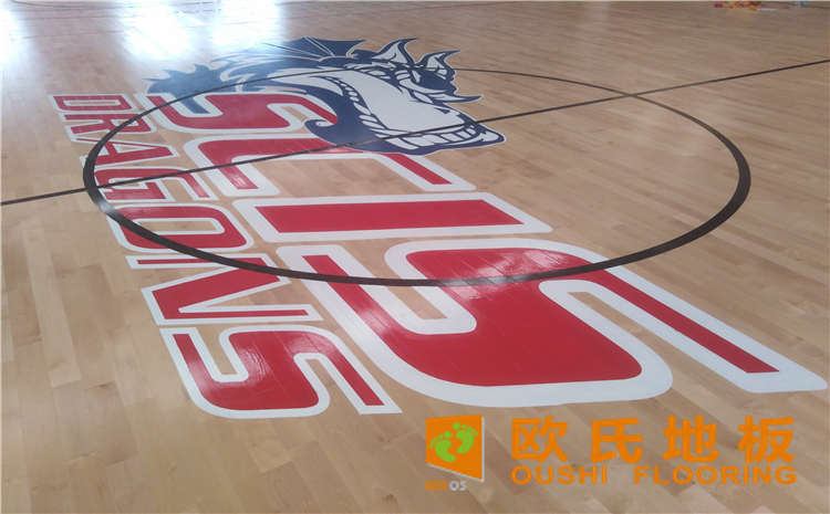 平涼楓木籃球館運動木地板