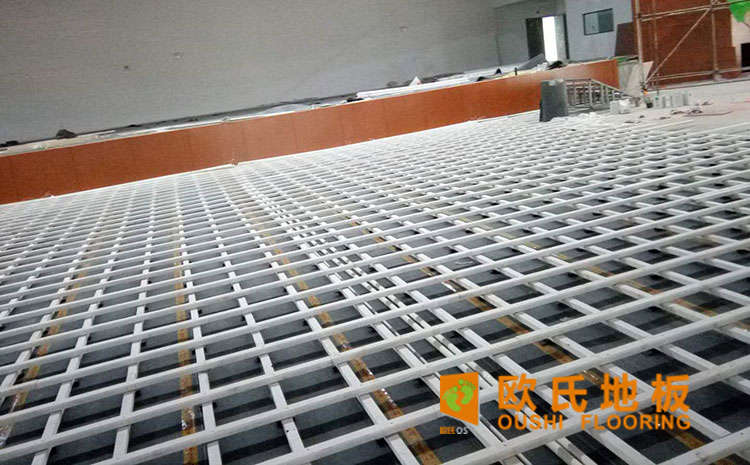 湖州楓木籃球館運動木地板