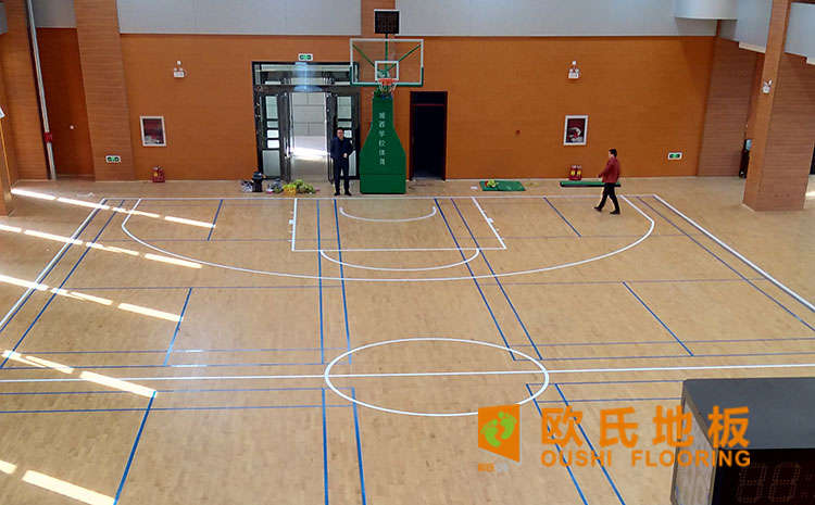 長治楓木籃球館運(yùn)動木地板